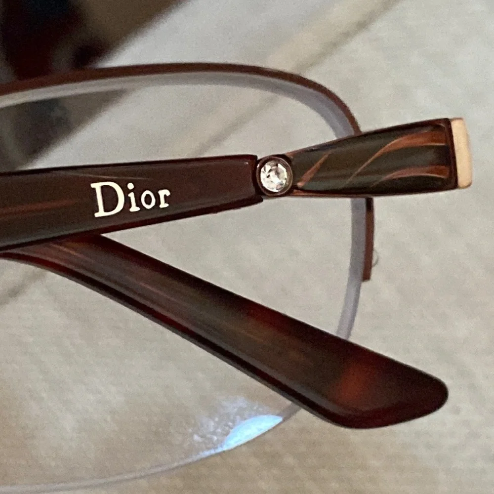 Christian Dior frame eye glasses 🤓 made in Italy - Picture 2 of 16